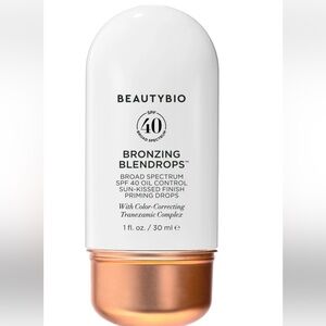 NEW BeautyBio Bronzing Blendrops Broad Spectrum SPF 40 Oil Control 
Sun-Kissed